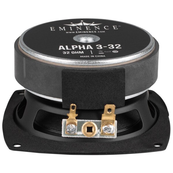 Main product image for Eminence ALPHA 3-32 3" Full-Range Speaker 32 Ohm 290-4018